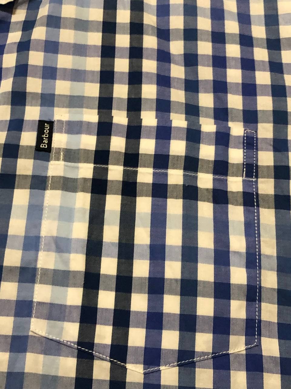 Barbour Logo Barbour Y2K Vintage Print Shirt Streetwear Size US L / EU 52-54 / 3 - 6 Thumbnail