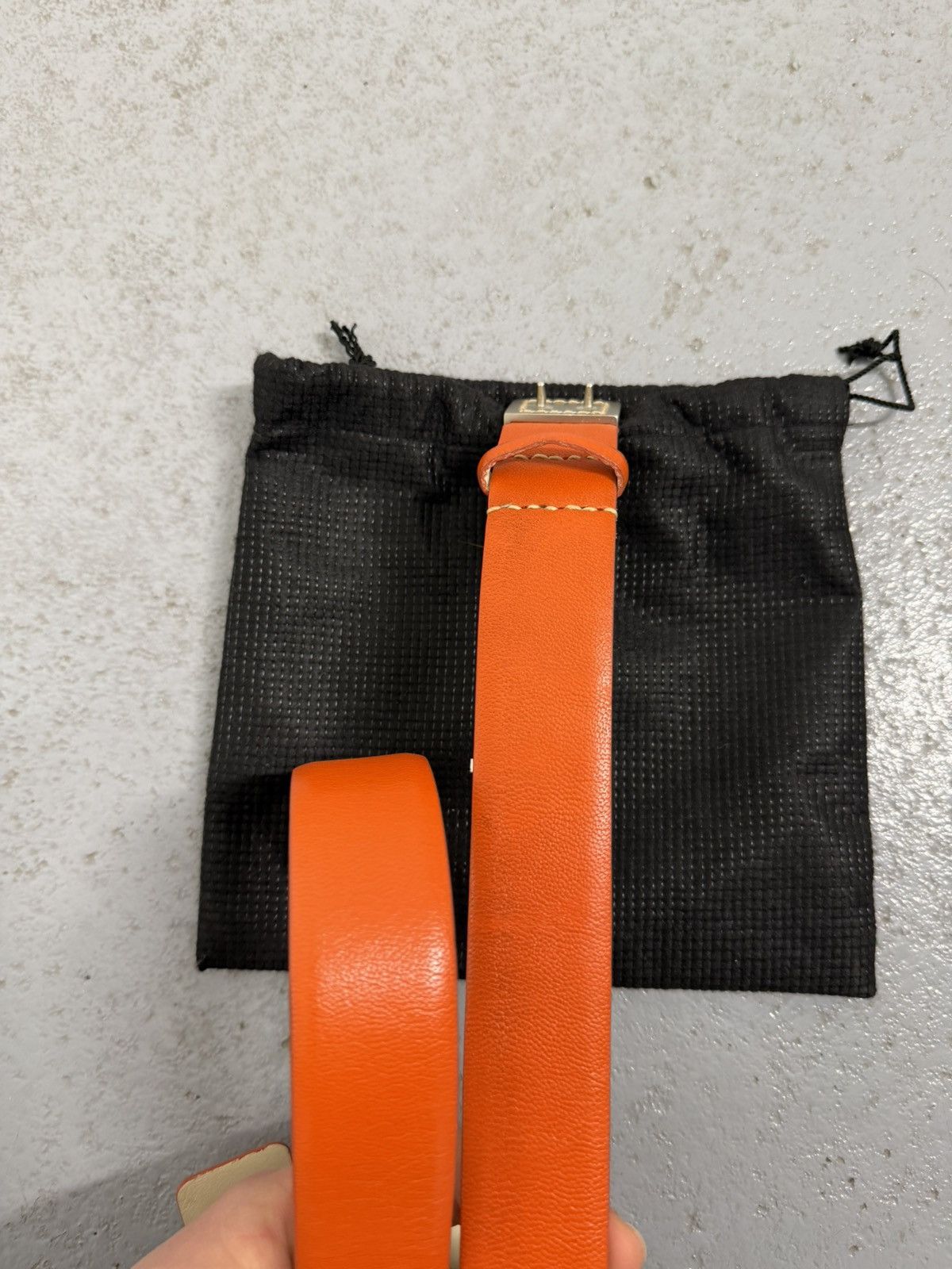 Issey Miyake Issey Miyake Leather Belt Size ONE SIZE - 4 Thumbnail