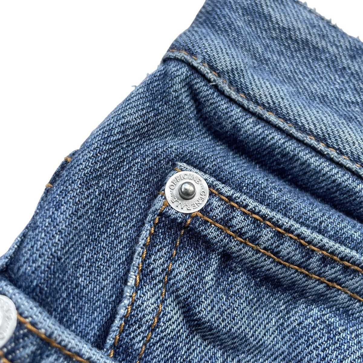 Officine Generale Officine Générale Paris Slim Fit Indigo Designer Denim Jeans Size US 32 / EU 48 - 8 Thumbnail