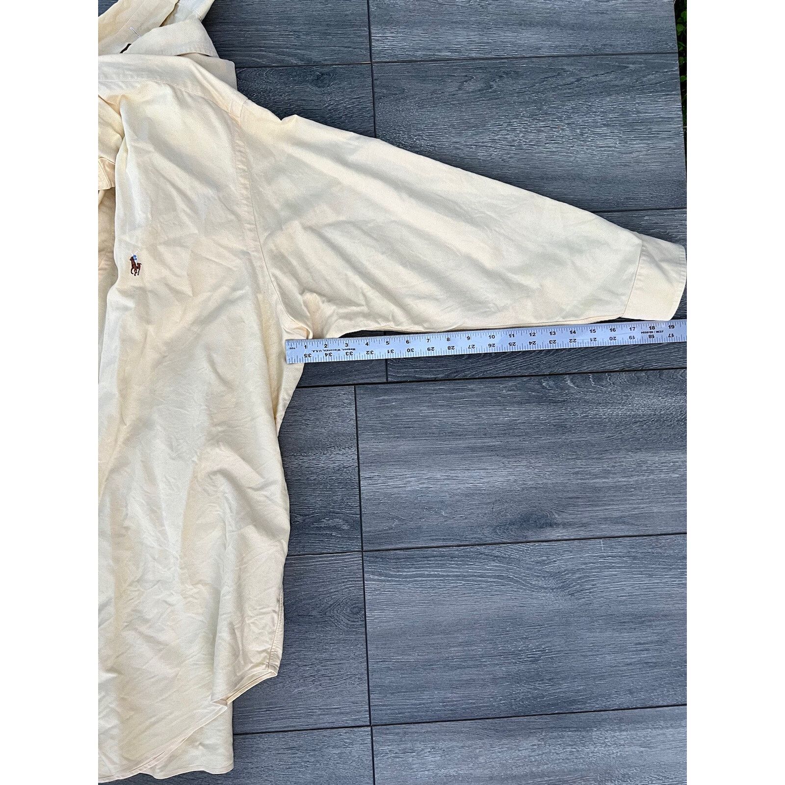 Lauren Ralph Lauren Ralph Lauren Shirt size 17'5 34 Men Shirt yellow A000299 Size US L / EU 52-54 / 3 - 9 Thumbnail