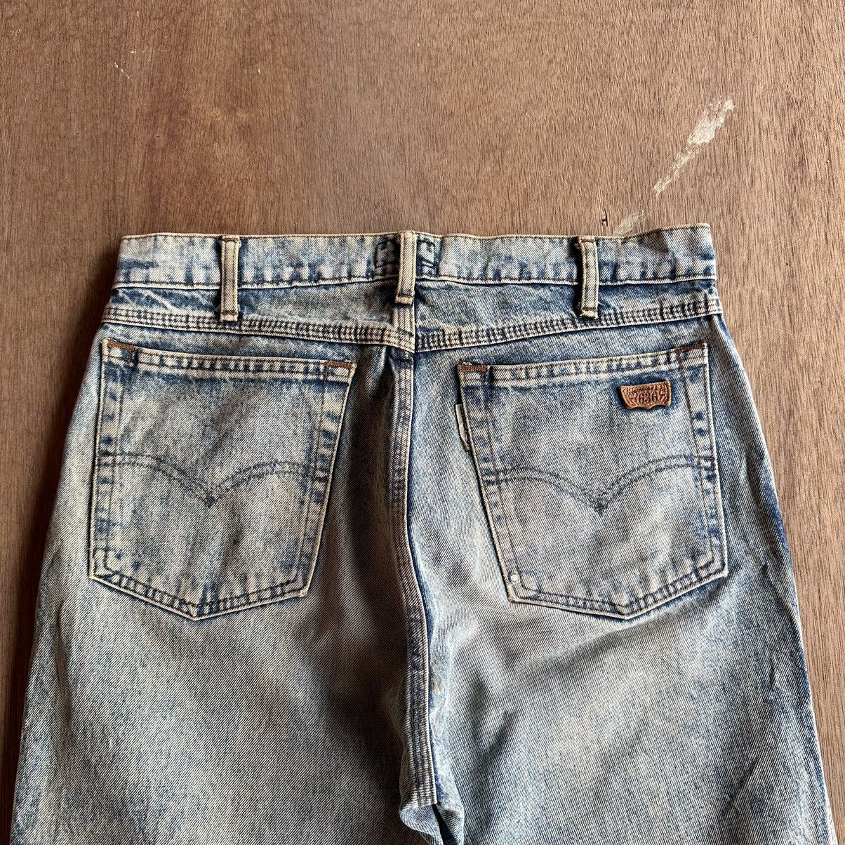 Levi's LEVI’S JEANS ACID WASH LEVIS J22 DENIM BAGGY PANTS Size US 32 / EU 48 - 14 Thumbnail