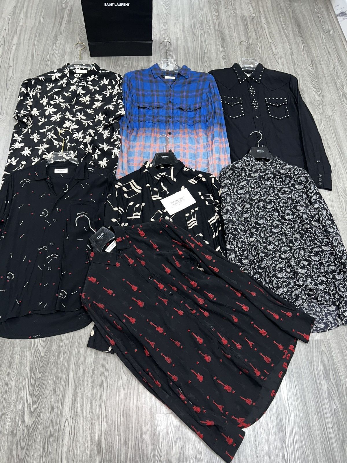Hedi Slimane Saint Laurent Flannel ss16 by Hedi Slimane Size US M / EU 48-50 / 2 - 2 Thumbnail