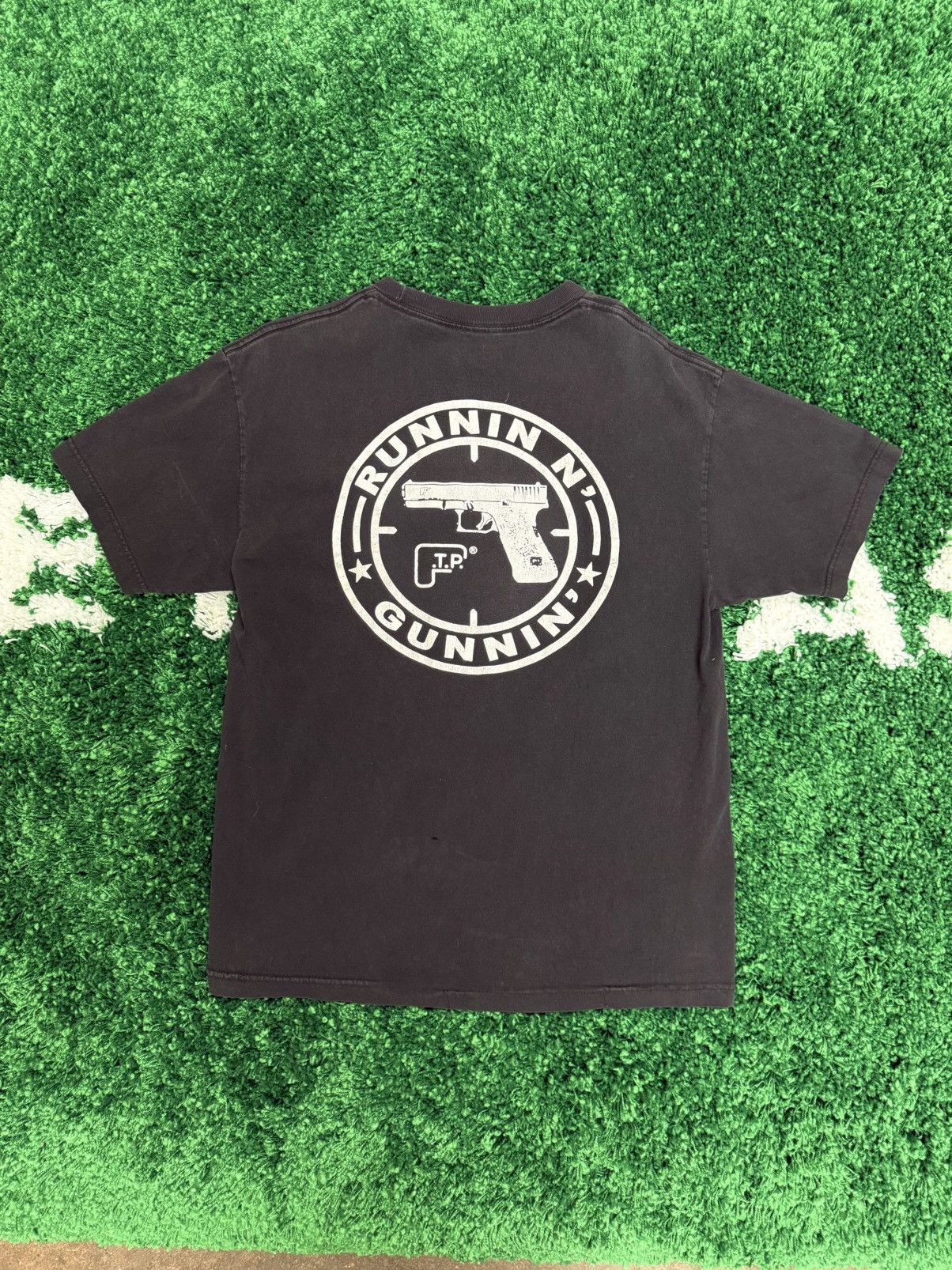 OG Fuck The Population Glock Logo Tee Black Medium