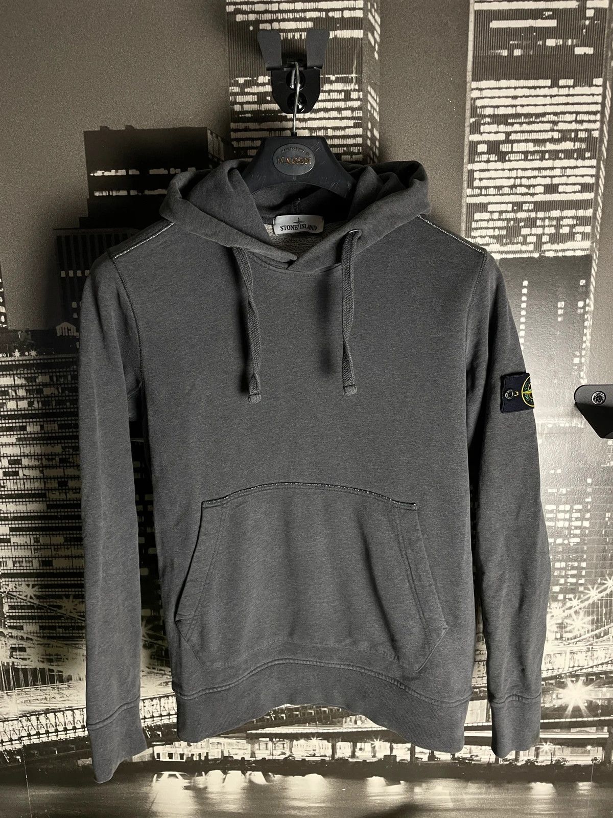 Stone Island Stone Island Grey Hoodie Size US M / EU 48-50 / 2 - 1 Thumbnail