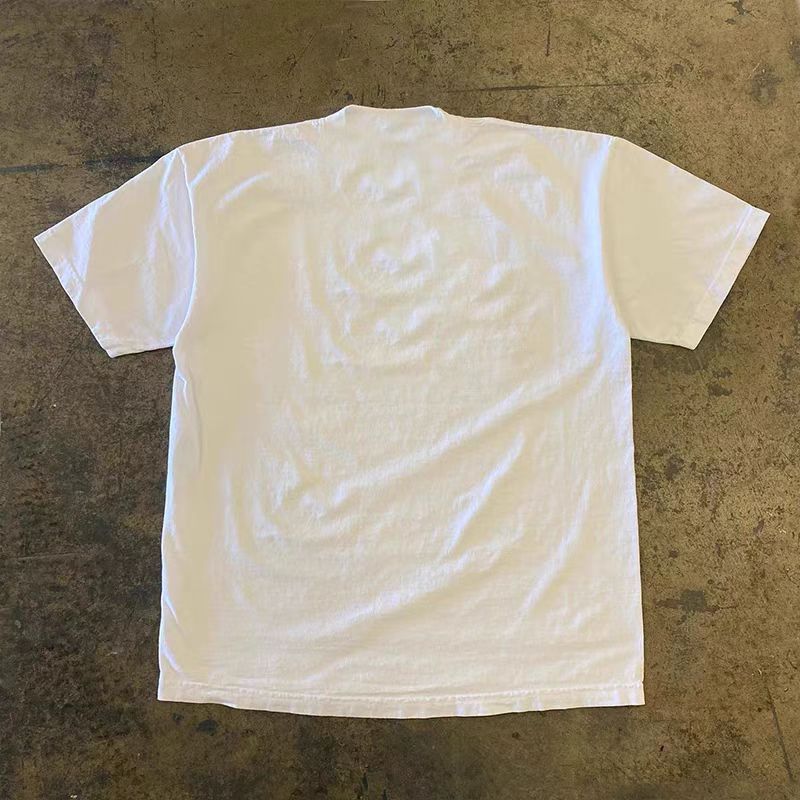 Japanese Brand × Vintage White casual cartoon retro CD print t-shirt Size US M / EU 48-50 / 2 - 2 Thumbnail