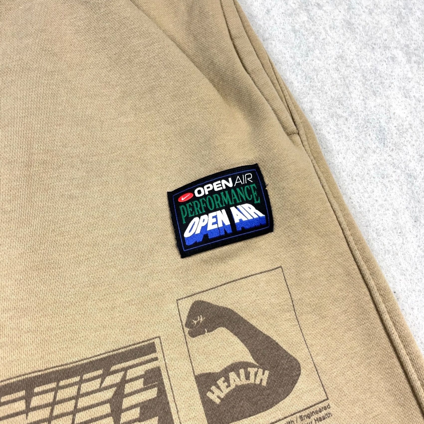 Nike Nike Sweatpants Men Small Brown Club FLeece Open Air Performance Tapered AOP Regular Size US 29 - 5 Thumbnail