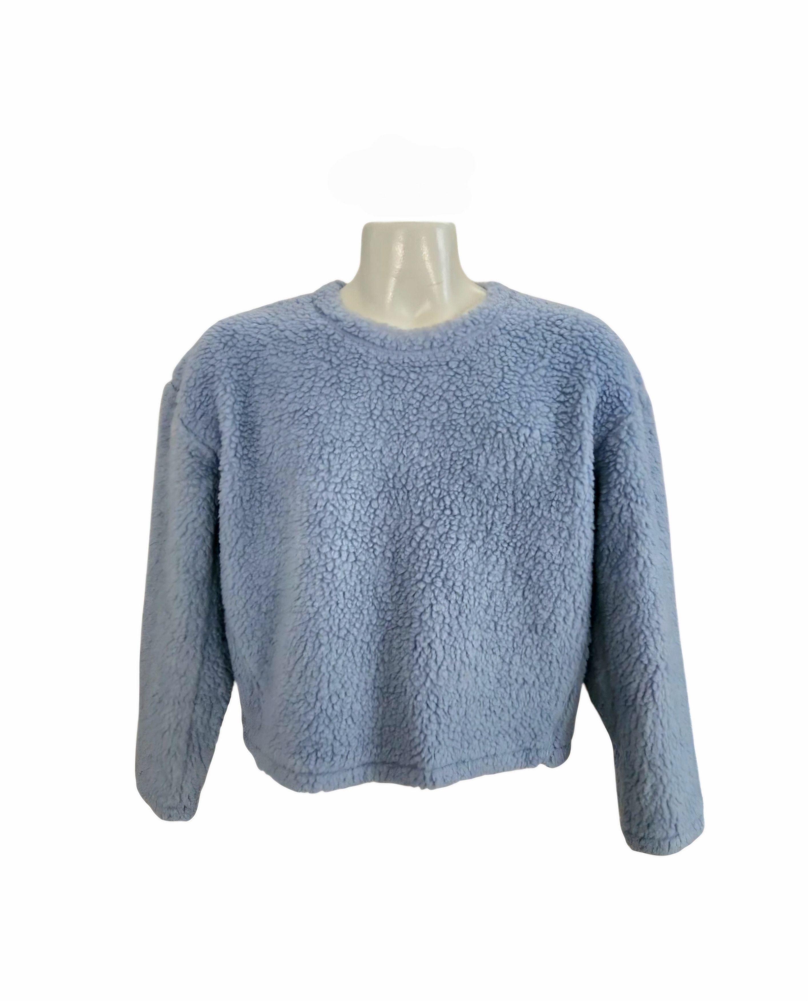 Lululemon LULULEMON WOOL WHENEVER CREW FLEECE SWEATER CHAMBRAY BLUE 8 Size M / US 6-8 / IT 42-44 - 1 Thumbnail