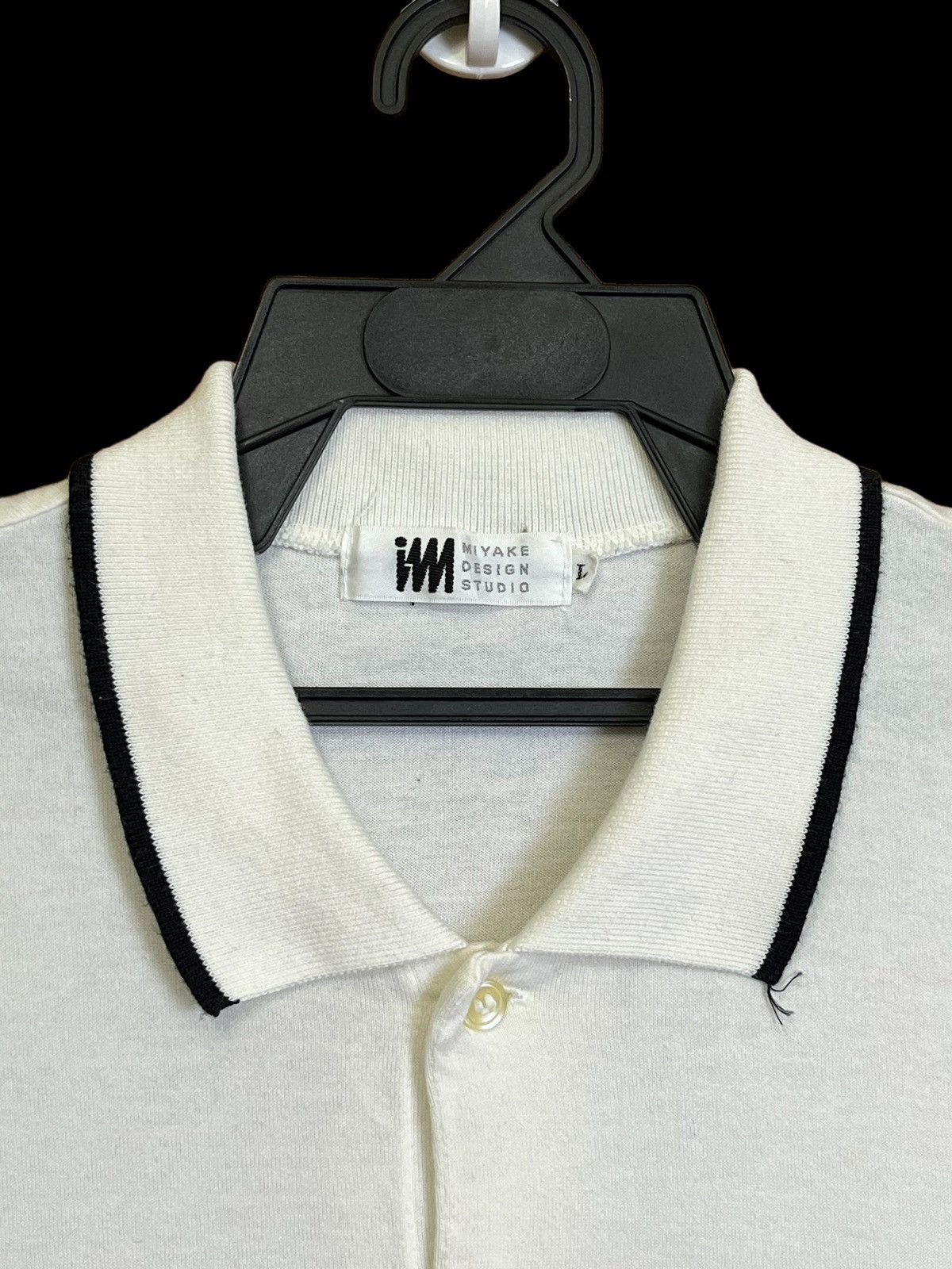 Issey Miyake ICONIC🔥VINTAGE ISSEY MIYAKE DESIGN STUDIO POLO SHIRT Size US L / EU 52-54 / 3 - 3 Thumbnail