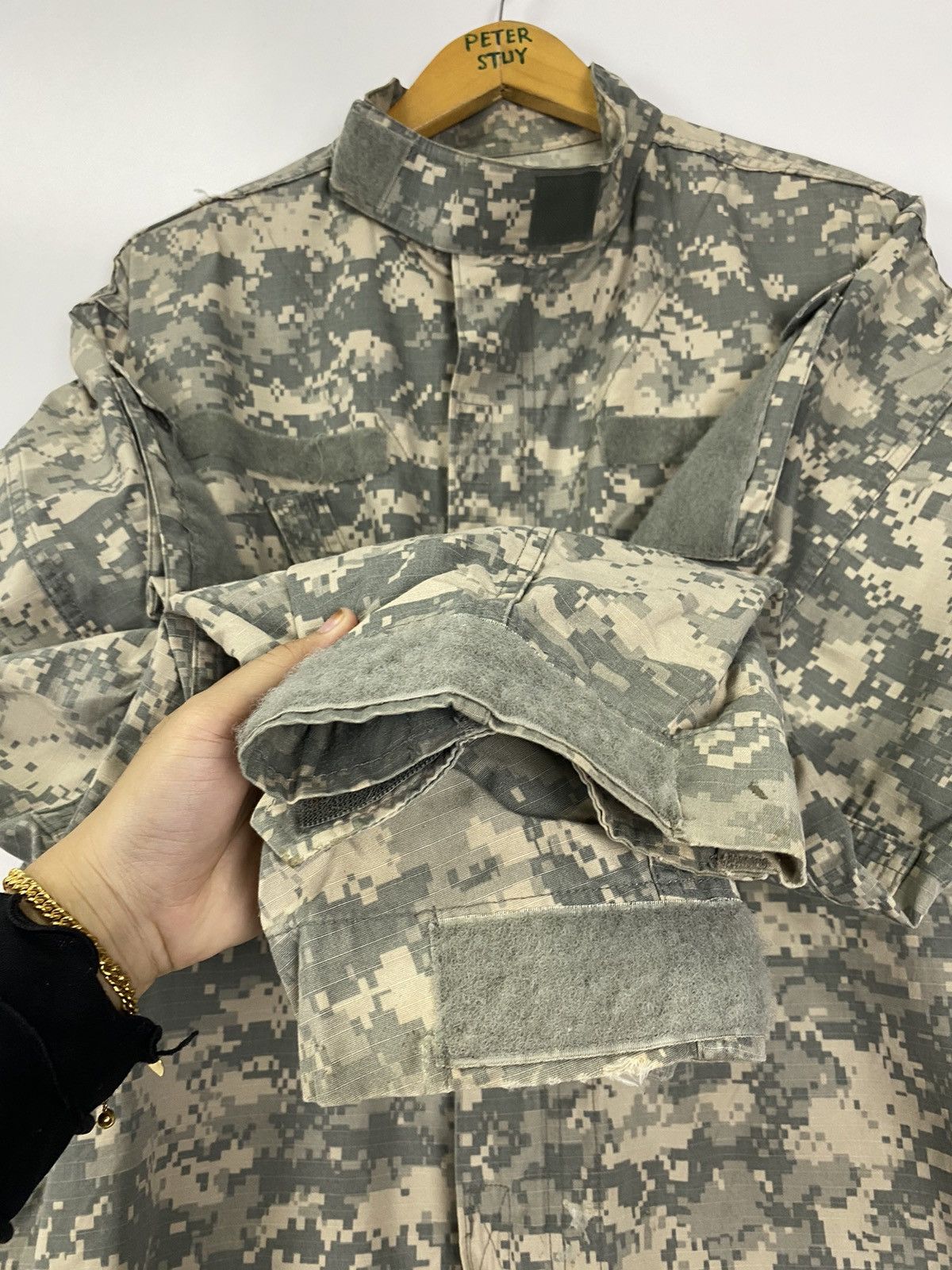 Vintage Vintage Military Combat Uniform Size US L / EU 52-54 / 3 - 9 Thumbnail