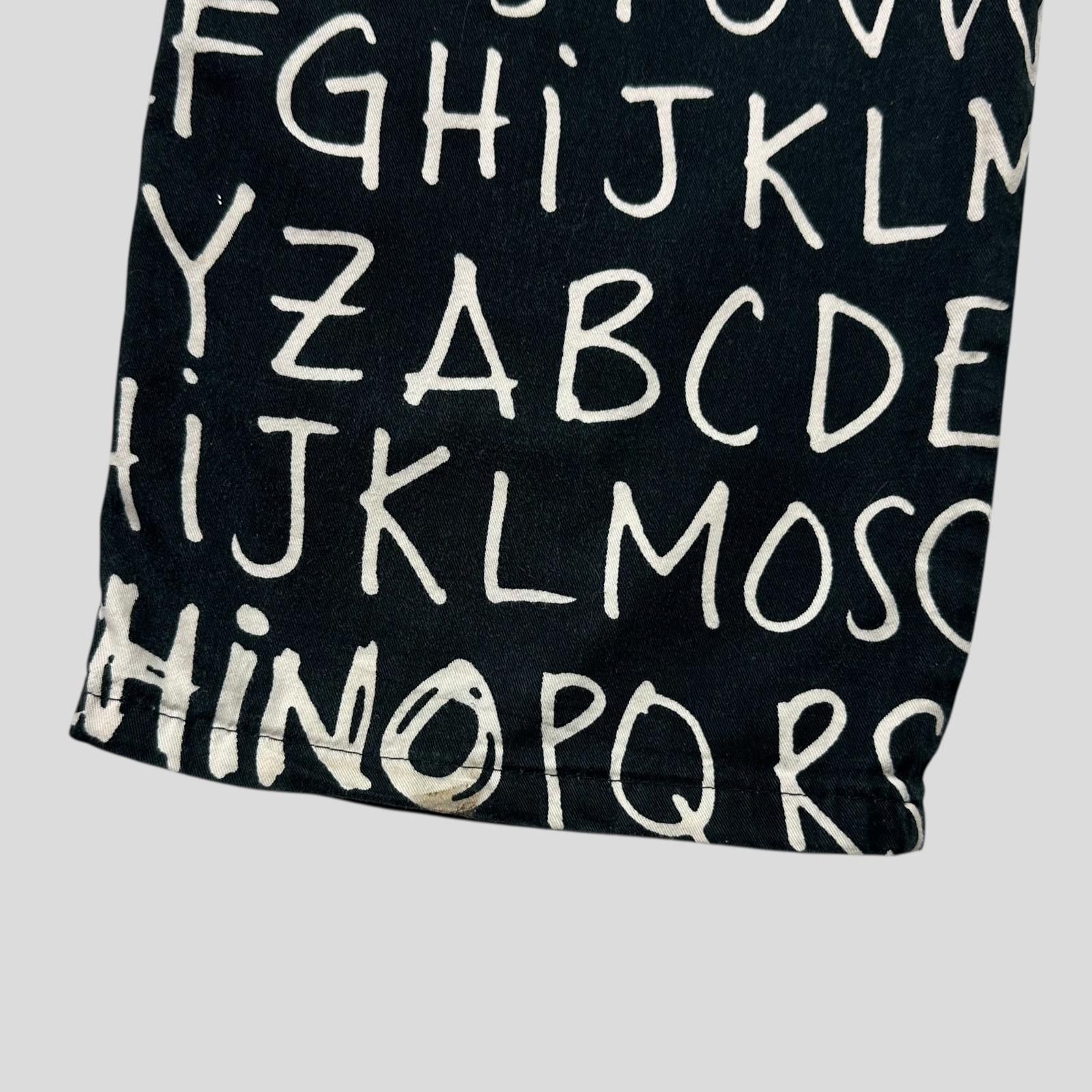 Moschino Moschino Jeans 00’s ABC Alphabet Black Jeans - 31 Size US 32 / EU 48 - 6 Thumbnail