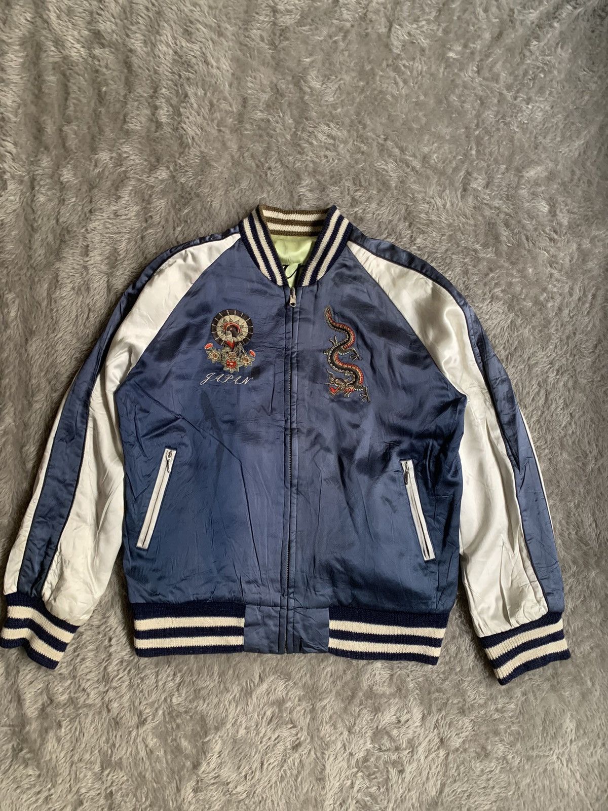 Hysteric Glamour Rare Ozone Rocks by Hysteric Glamour Sukajan Souvenir Jacket Size US L / EU 52-54 / 3 - 6 Thumbnail