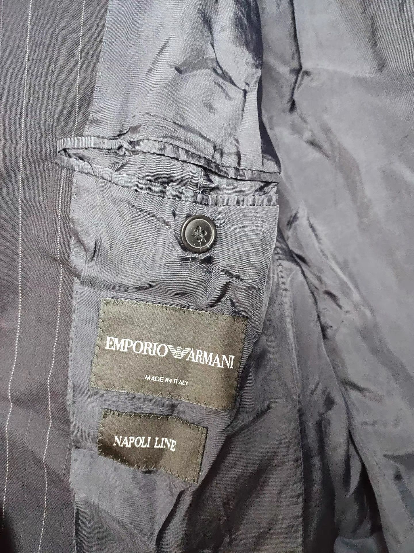 Emporio Armani EMPORIO ARMANI Men's Coat K29 Size US L / EU 52-54 / 3 - 4 Thumbnail