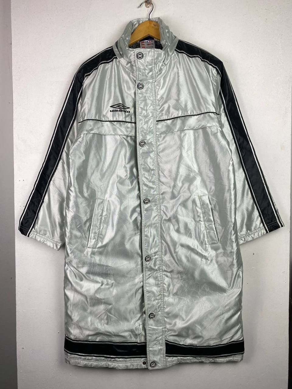 Umbro vintage umbro long jacket fleece lining missing hoody Size US XXL / EU 58 / 5 - 1 Thumbnail