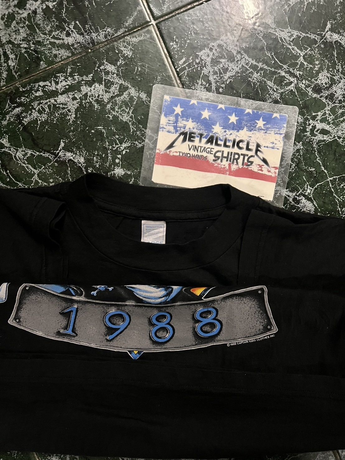 Band Tees × Bon Jovi × Vintage Vintage : Bon Jovi (We're Back Kickin' Ass 1988) Size US L / EU 52-54 / 3 - 3 Thumbnail