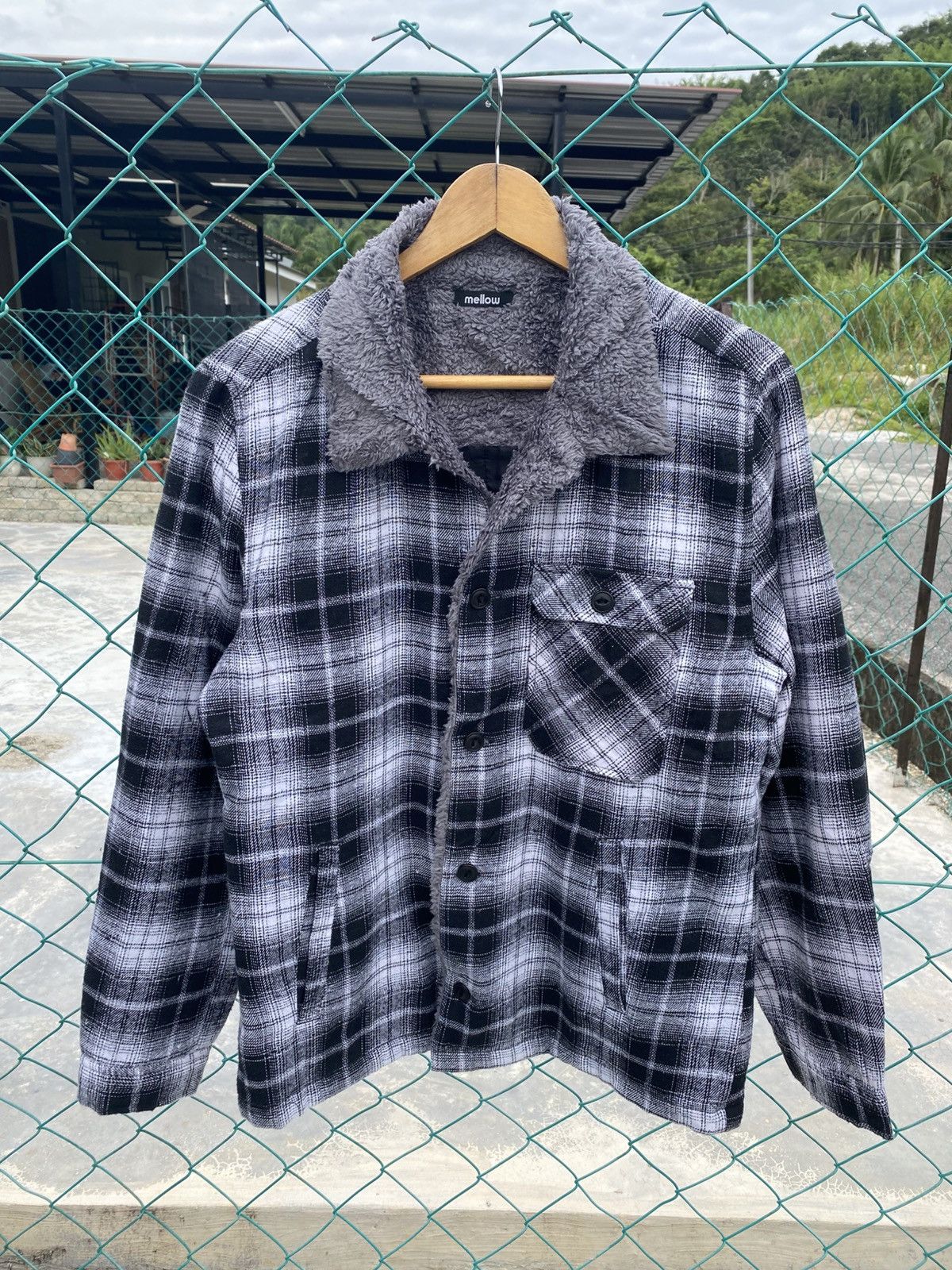 14th Addiction × If Six Was Nine × Japanese Brand Mellow shadow plaid flannel jacket Size US S / EU 44-46 / 1 - 1 Thumbnail