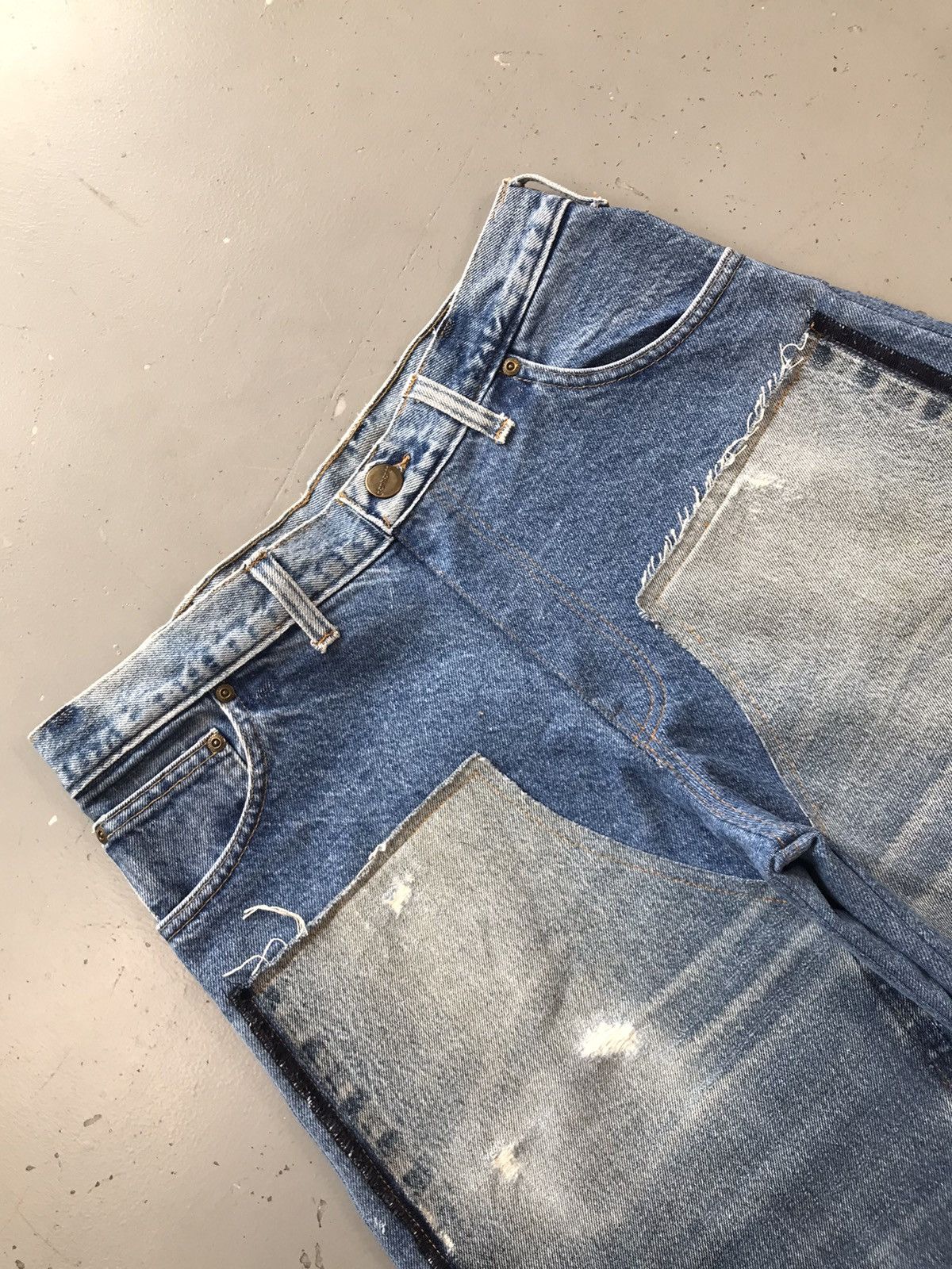 Carhartt × Vintage Vintage custom double knee denim jort Size US 34 / EU 50 - 7 Thumbnail