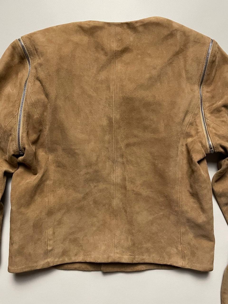 Sandro Sandro Paris Suede Leather Jacket/Vest Size 1 Size XS / US 0-2 / IT 36-38 - 8 Thumbnail