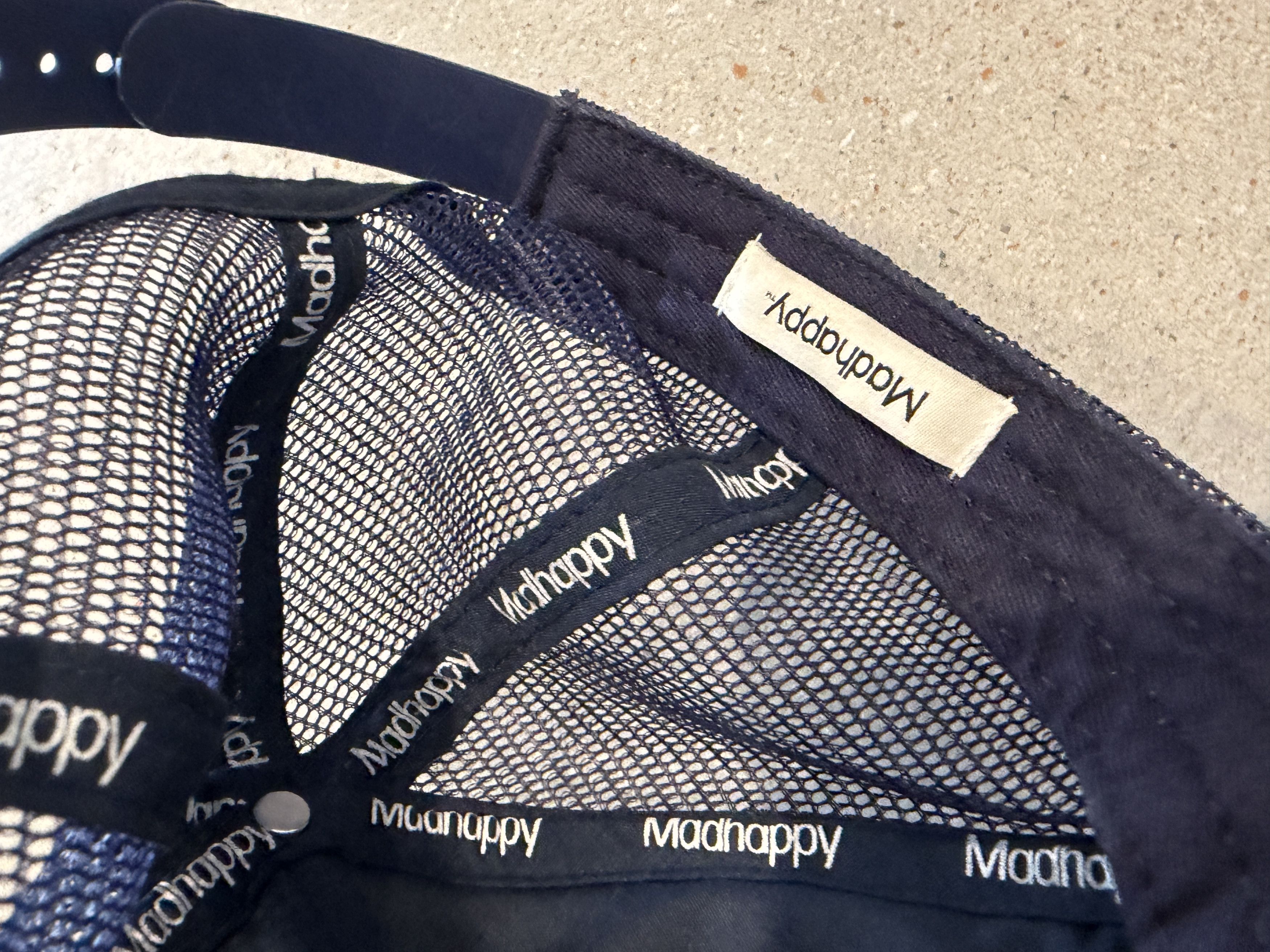 Madhappy Madhappy navy cap Size ONE SIZE - 3 Thumbnail