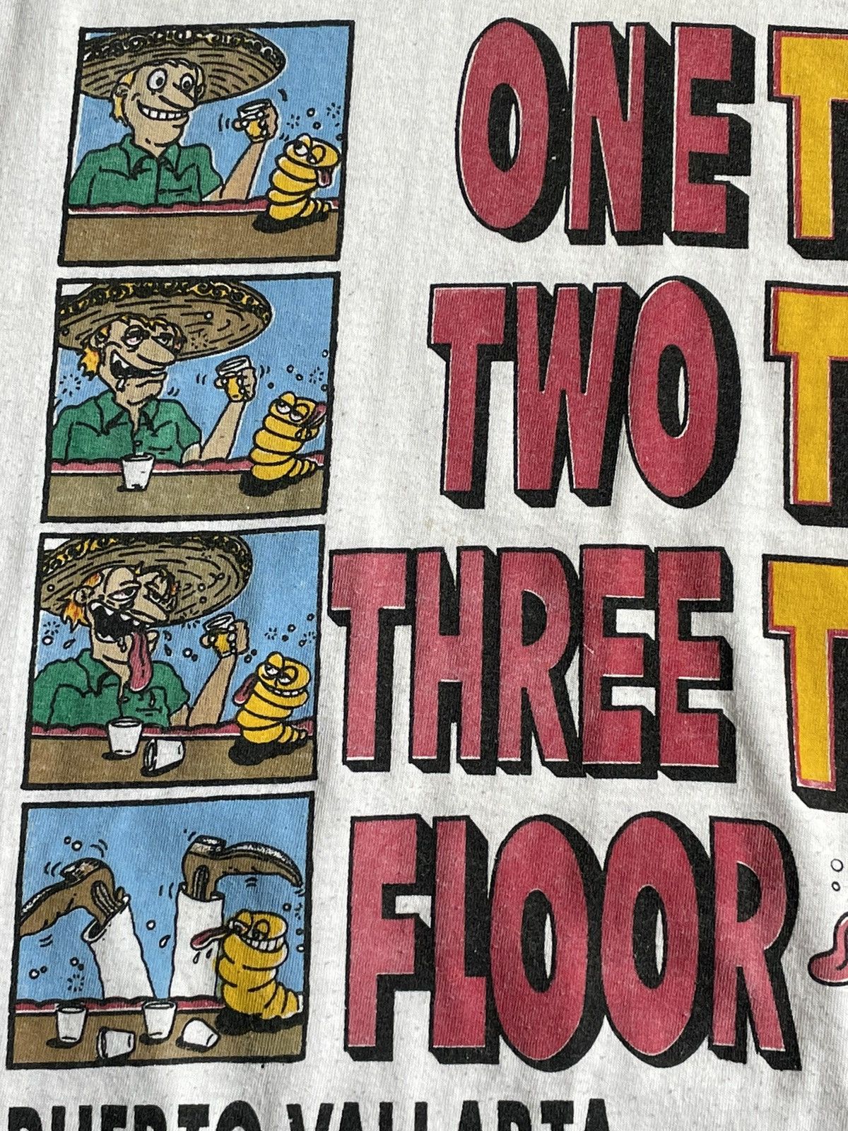Other Vintage Y2K Humor One Tequila Two Tequila T-Shirt 90’s RARE Size US XL / EU 56 / 4 - 5 Thumbnail