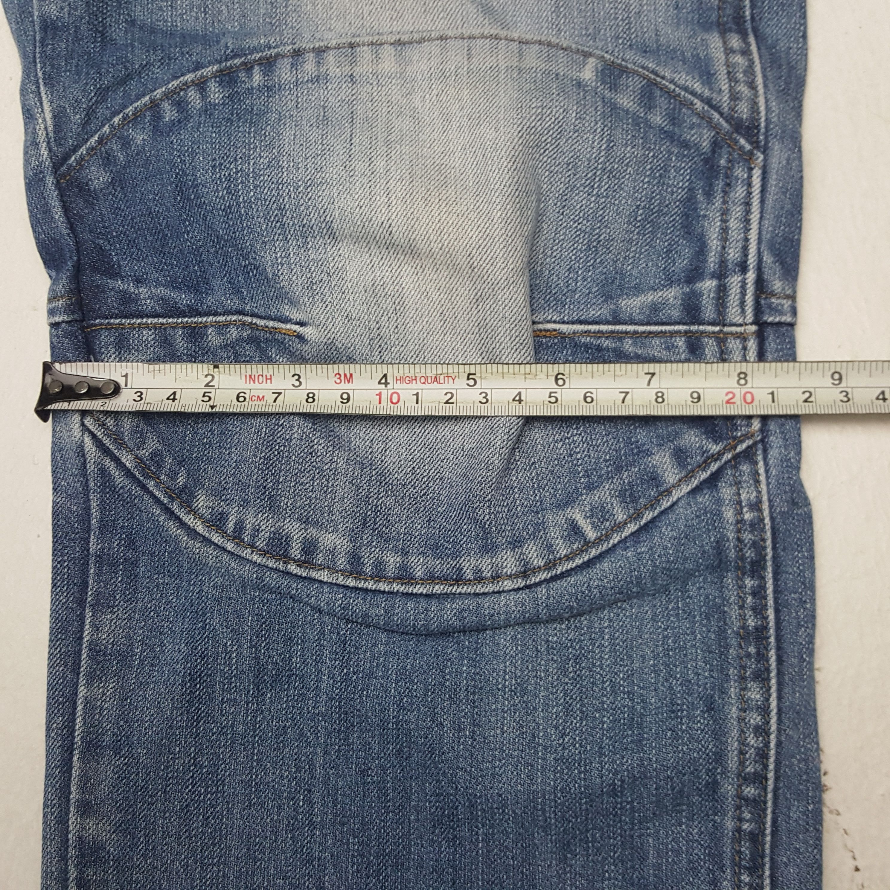 G-Star × Vintage Vintage G-Star Raw Japanese Brand Bikers Style Denim Jeans Size US 34 / EU 50 - 12 Thumbnail