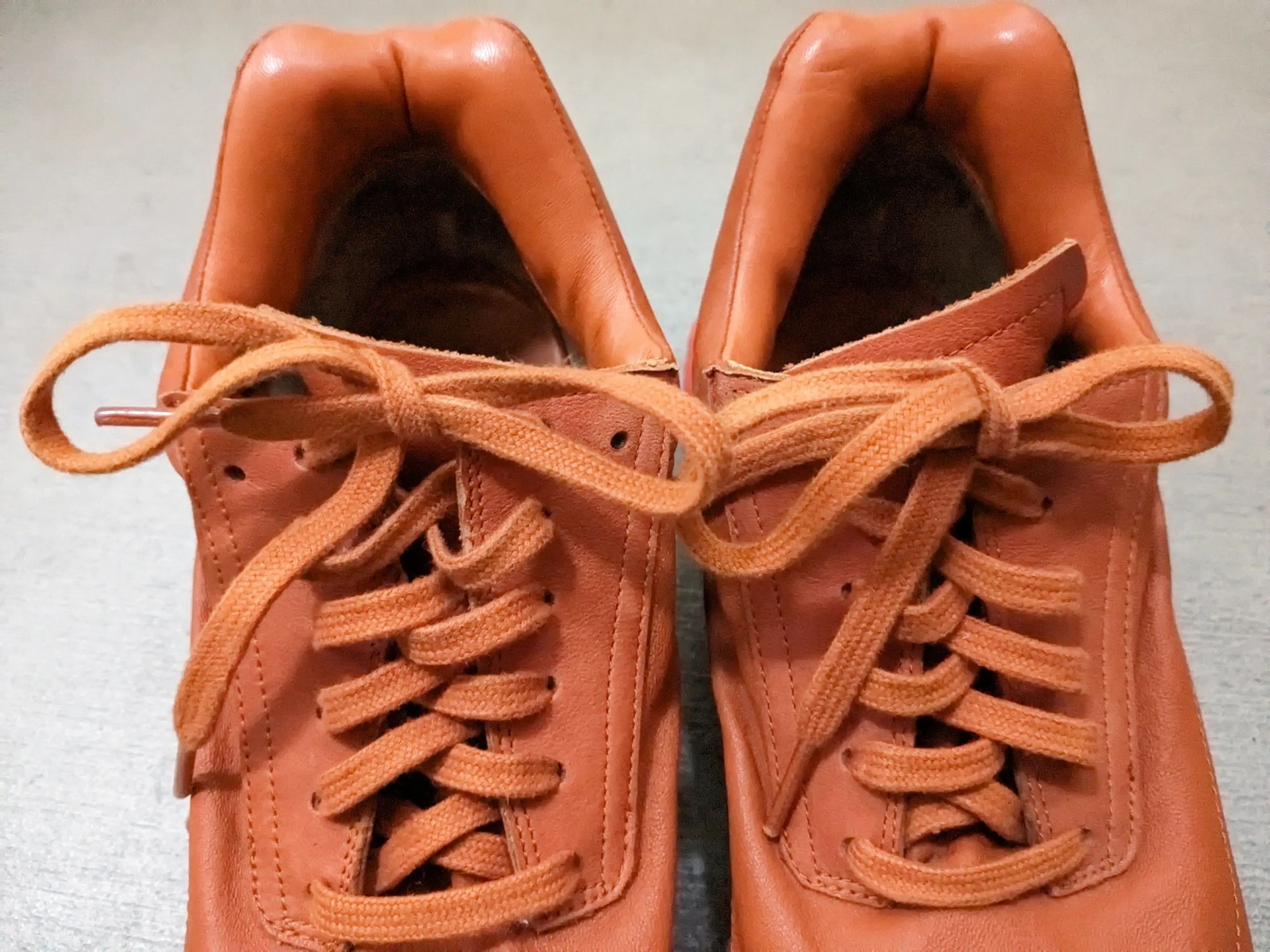 Adidas × Rick Owens Adidas x Rick Owens Level Runner Size 8.5 Orange BY2993 Size US 8.5 / EU 41-42 - 4 Thumbnail