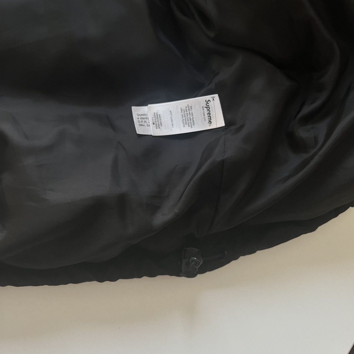 Supreme Supreme Star Sleeve Down Puffer Jacket L black leather Size US L / EU 52-54 / 3 - 7 Thumbnail