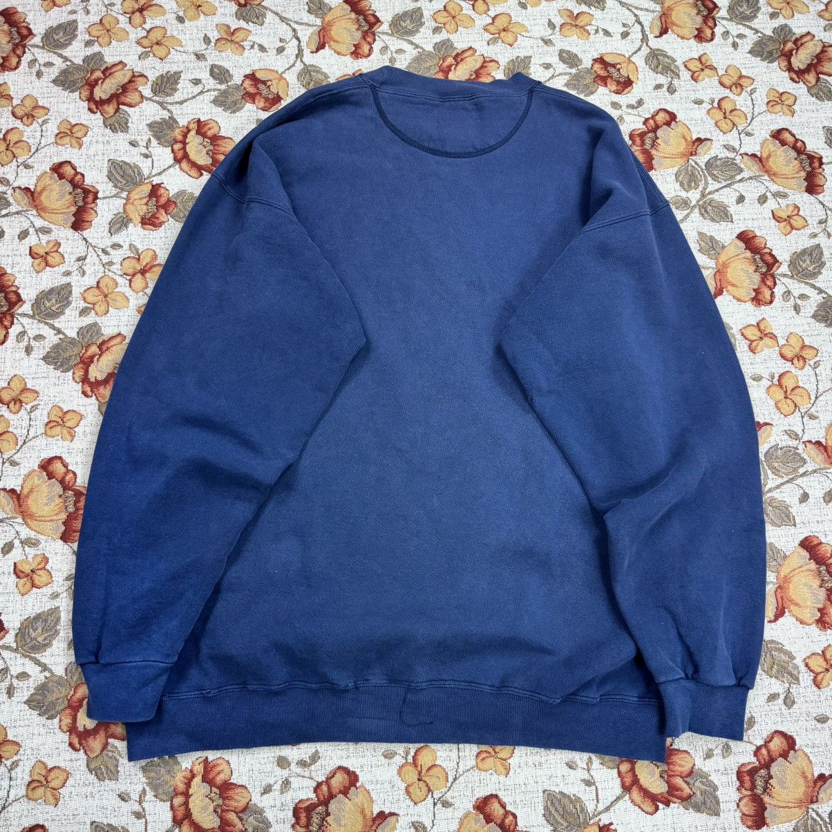 Vintage Vintage Michigan Wolverines 90s Crewneck Washed Distressed Size US L / EU 52-54 / 3 - 9 Thumbnail