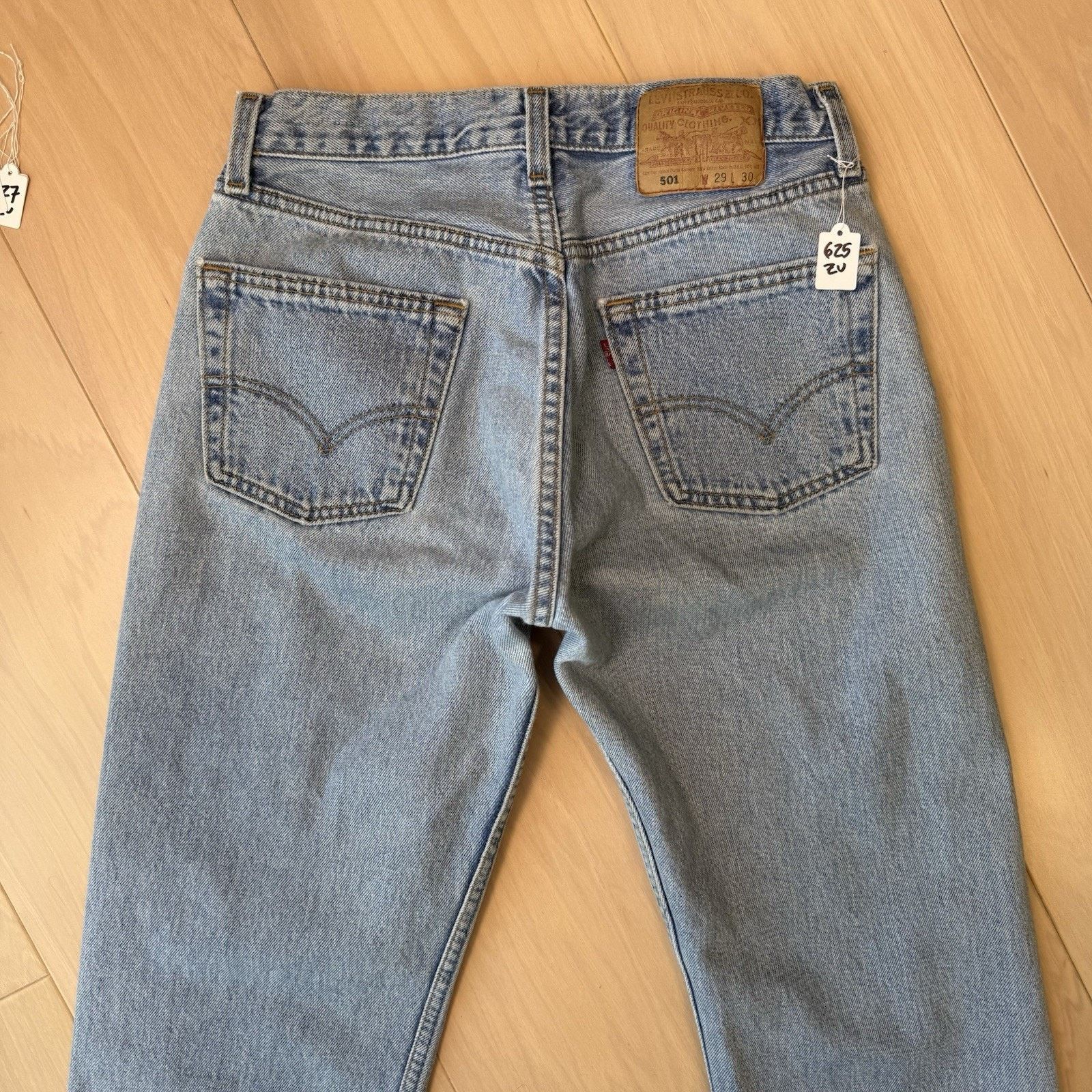 Levi's Vintage Levis 501 Jeans 26 Blue Straight Leg 90s Denim Size US 26 / EU 42 - 10 Thumbnail
