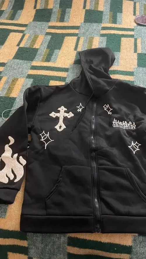 Other Cross Embroidery Hoodies Size US XL / EU 56 / 4 - 4 Thumbnail
