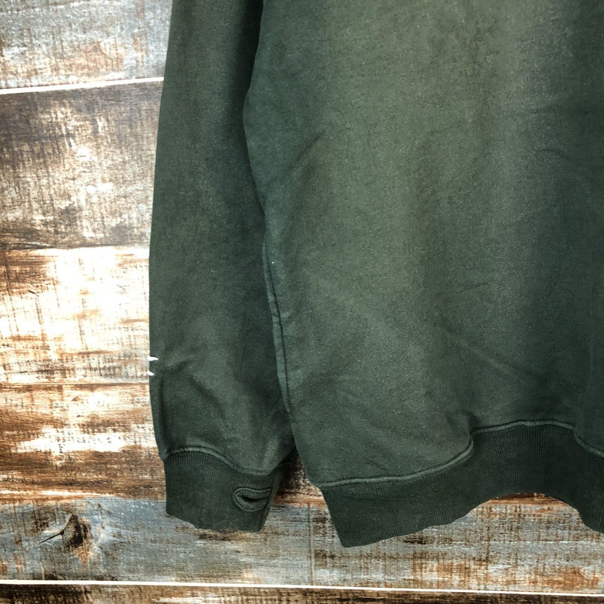 Japanese Brand Toiss Green Sweatshirt #A1521 Size US M / EU 48-50 / 2 - 8 Thumbnail