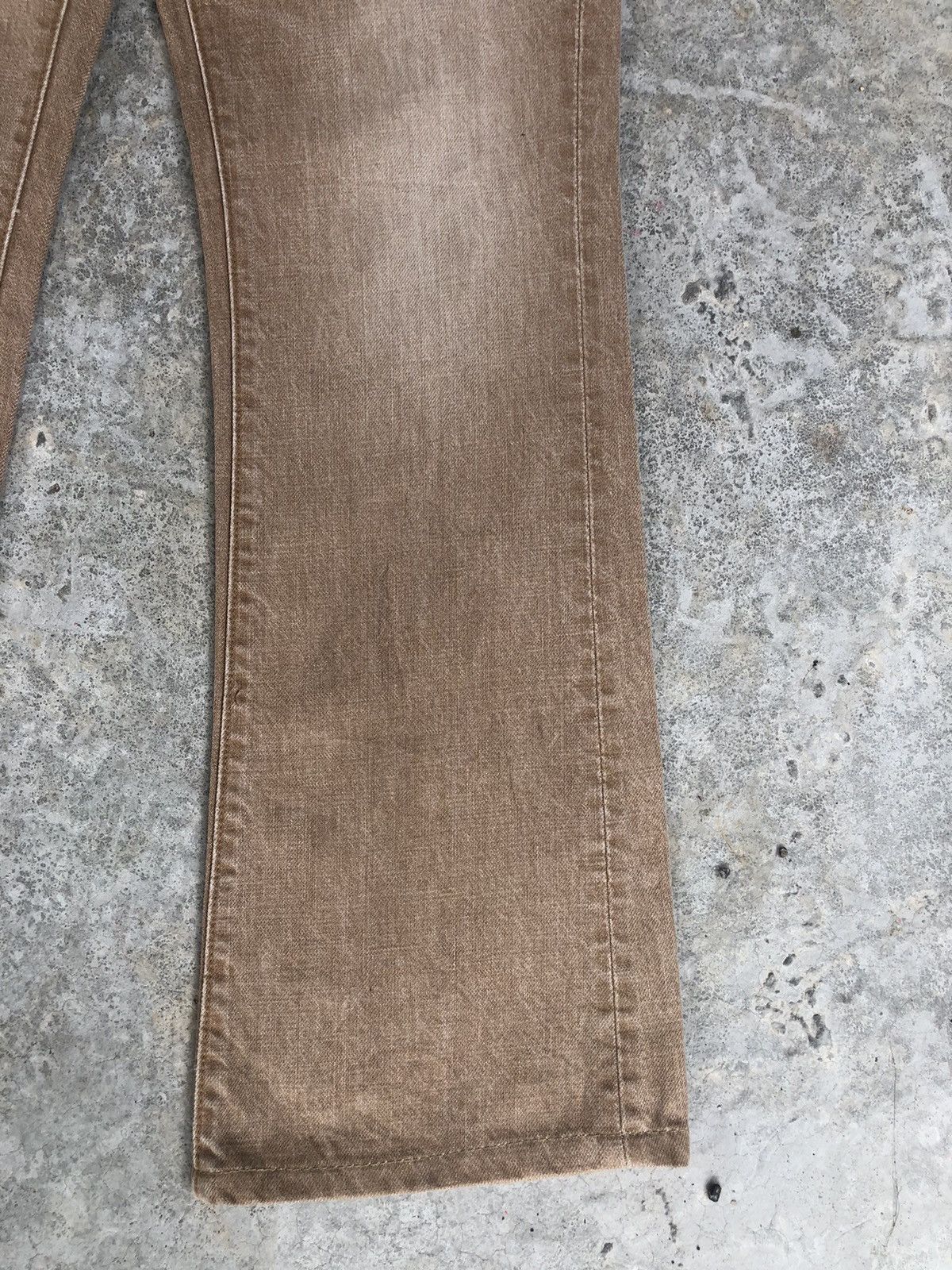 If Six Was Nine Japanese Big John Flared Jeans Distressed Jeans Size US 30 / EU 46 - 7 Thumbnail