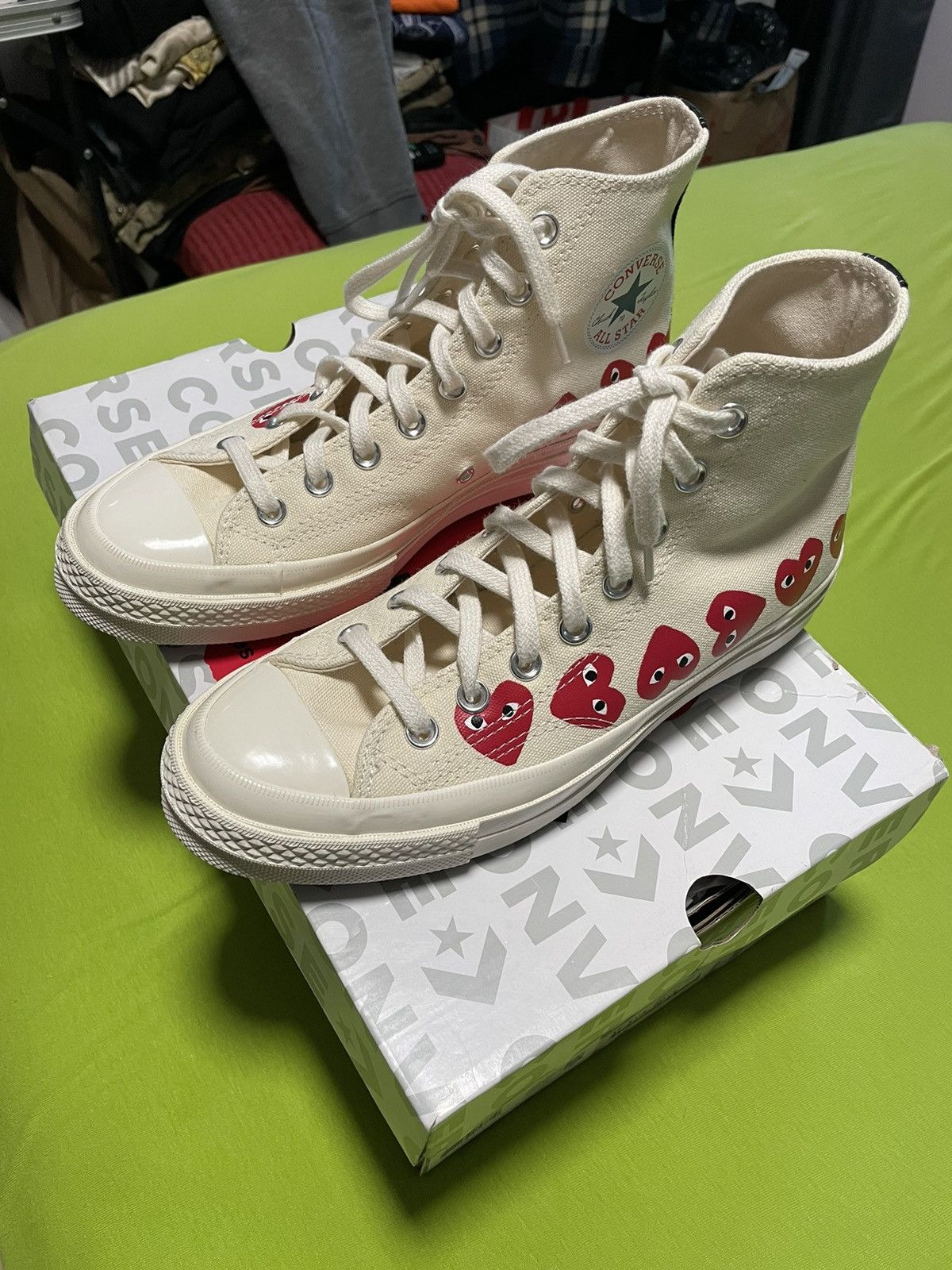 Converse x comme des garcons size 6 que significa best sale