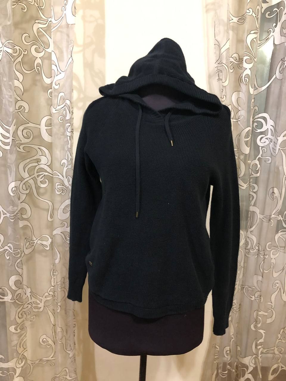 Polo Ralph Lauren LAUREN Ralph Lauren black hooded sweater size - S Size S / US 4 / IT 40 - 1 Thumbnail