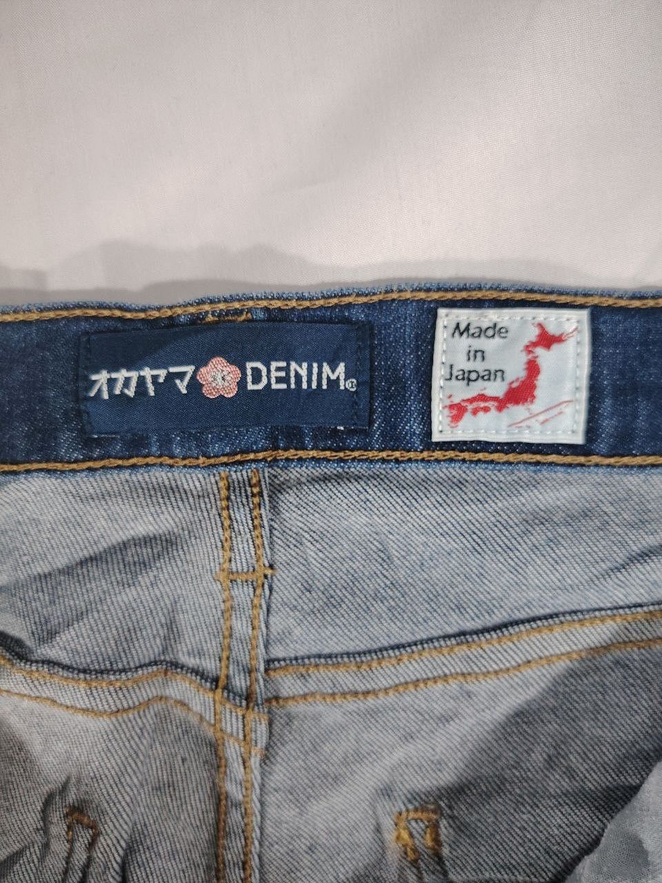 Japanese Brand OKAYAMA DENIM Lightweight "Soft Touch" (Kaitac Family) Size US 30 / EU 46 - 4 Thumbnail
