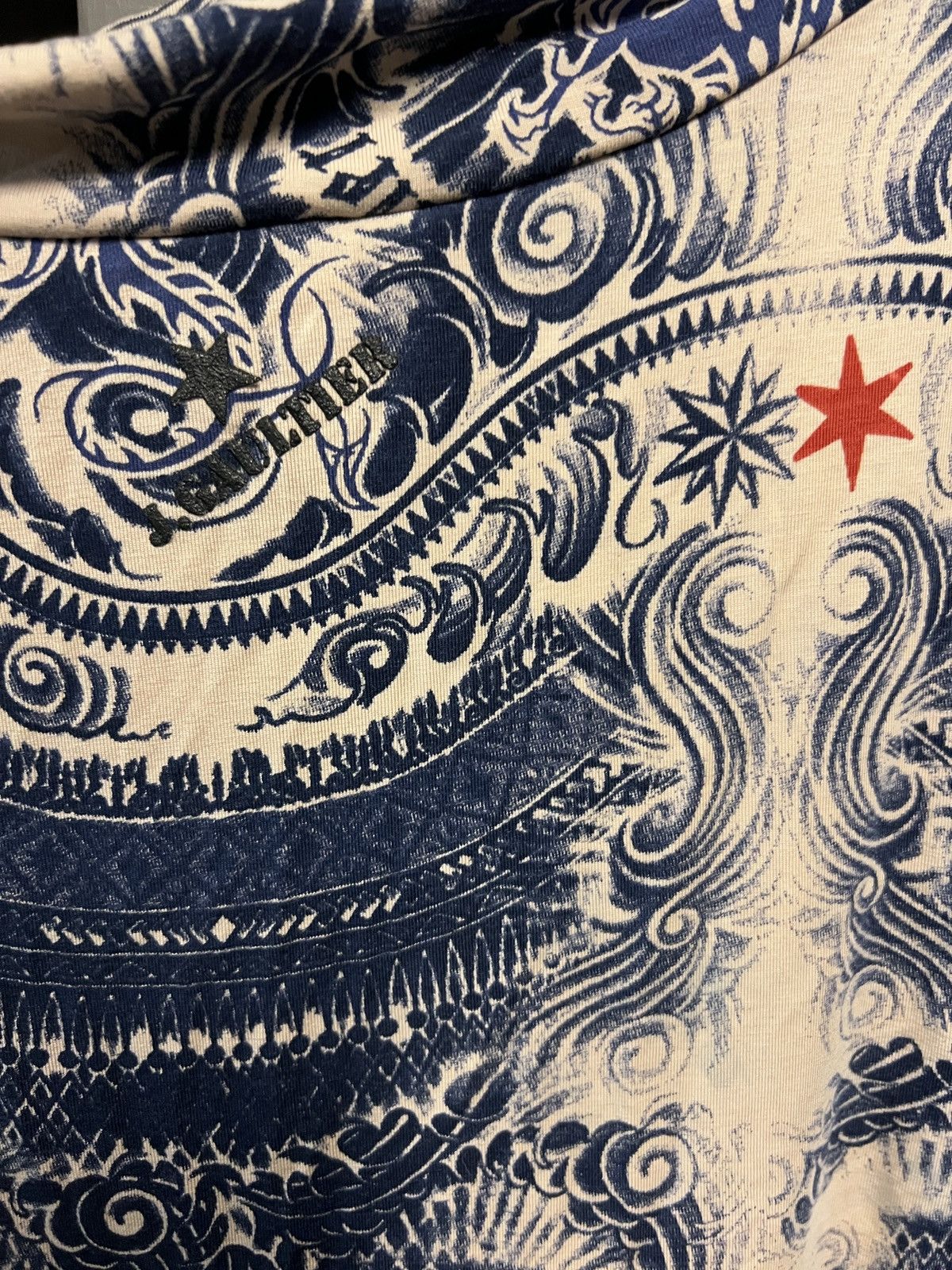 Jean Paul Gaultier Jean paul gaultier high neck long dress tribal print Size M / US 6-8 / IT 42-44 - 5 Thumbnail