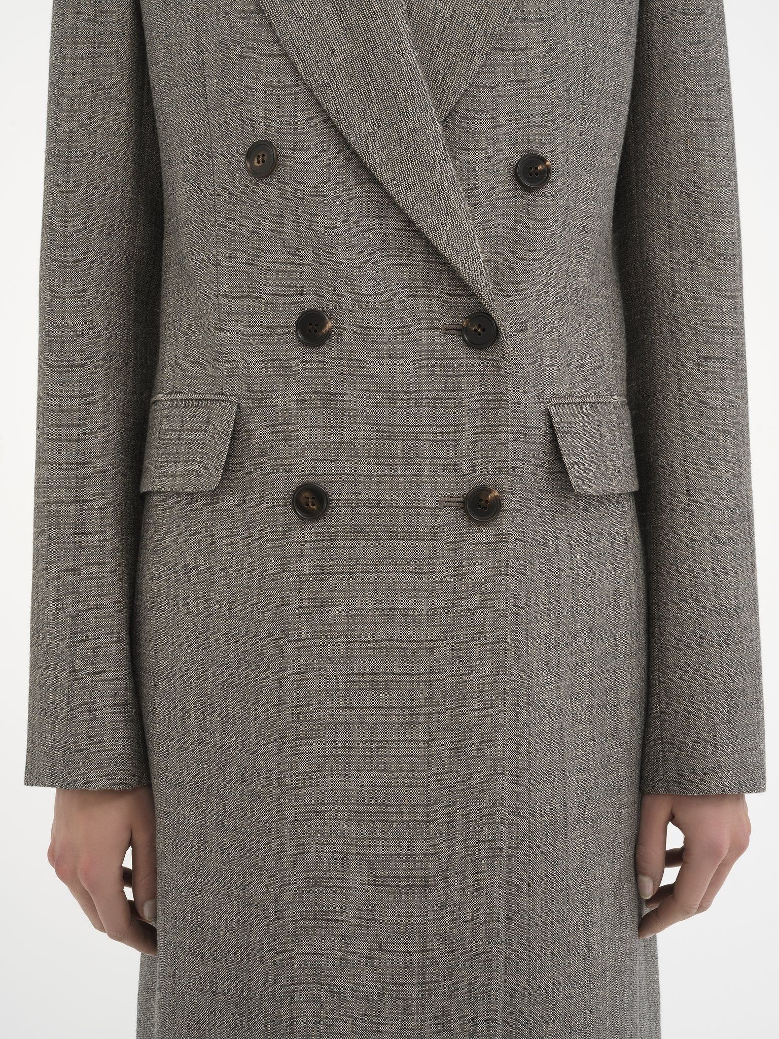 Chloe o1loc1c11025 Tailored Coat in Black & White Size S / US 4 / IT 40 - 5 Thumbnail
