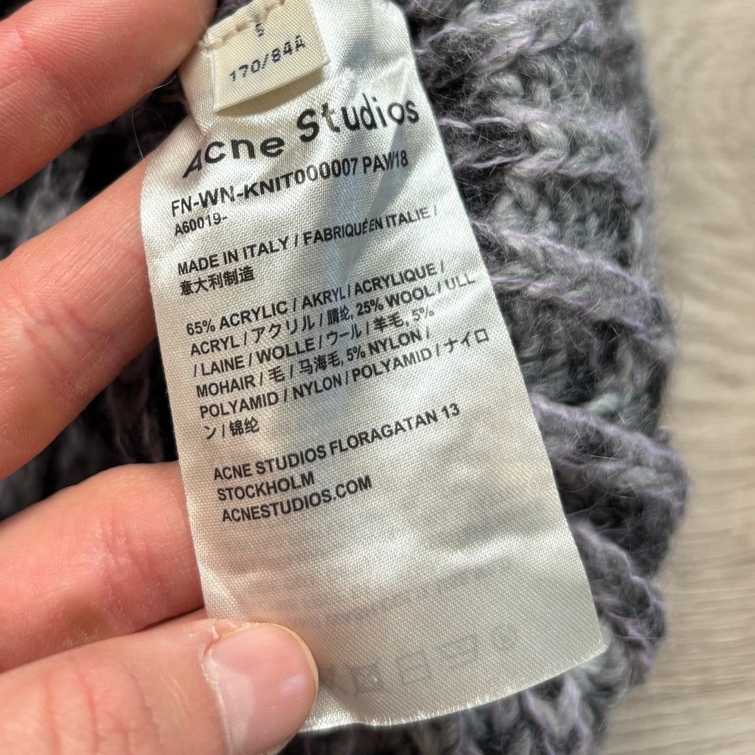 Acne Studios Rare Acne Studios Zora Mohair Wool Blend Knit Boxy Sweater S Size US S / EU 44-46 / 1 - 10 Thumbnail