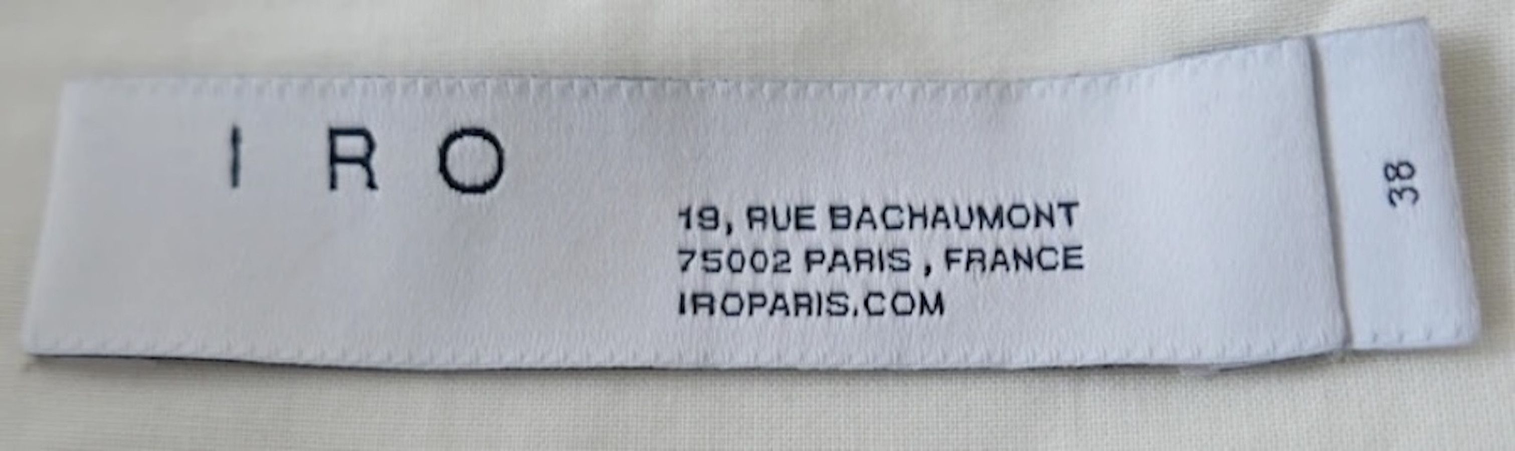 Iro IRO Shavani Beige Cotton Lightweight Tweed Blazer Jacket Size S / US 4 / IT 40 - 5 Thumbnail