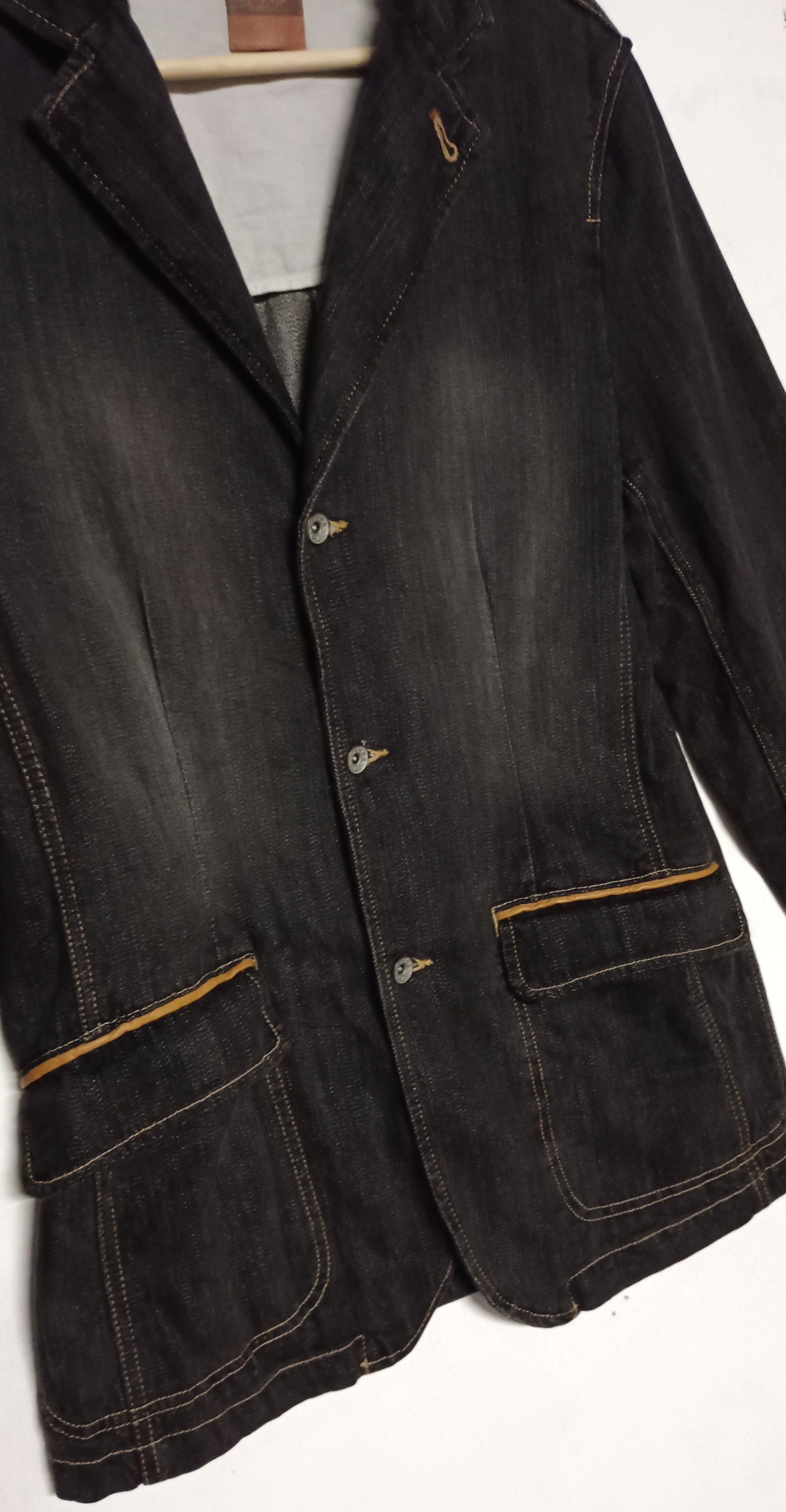 Indigo Rare🔥Power to The People Chroe Denim Jacket Size US L / EU 52-54 / 3 - 4 Thumbnail