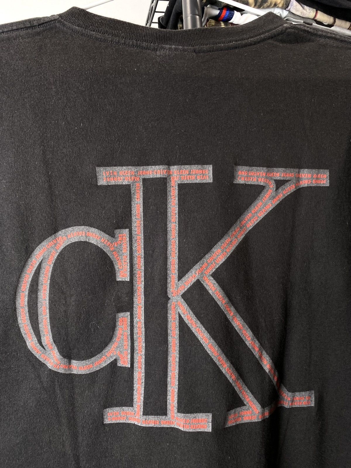 Calvin Klein 205W39NYC Vintage Archive Calvin Klein Reflective T Shirt Size US L / EU 52-54 / 3 - 10 Thumbnail