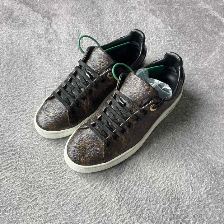 Louis Vuitton Louis Vuitton Frontrow Monogram Canvas Sneakers -2508 Size US 6 / IT 36 - 1 Thumbnail