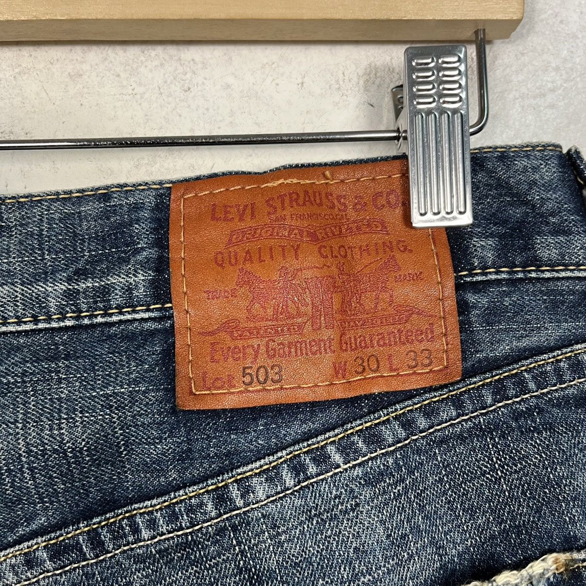 Levi's Vintage Y2k Levis Lot 503 Denim Jeans Size US 30 / EU 46 - 22 Thumbnail