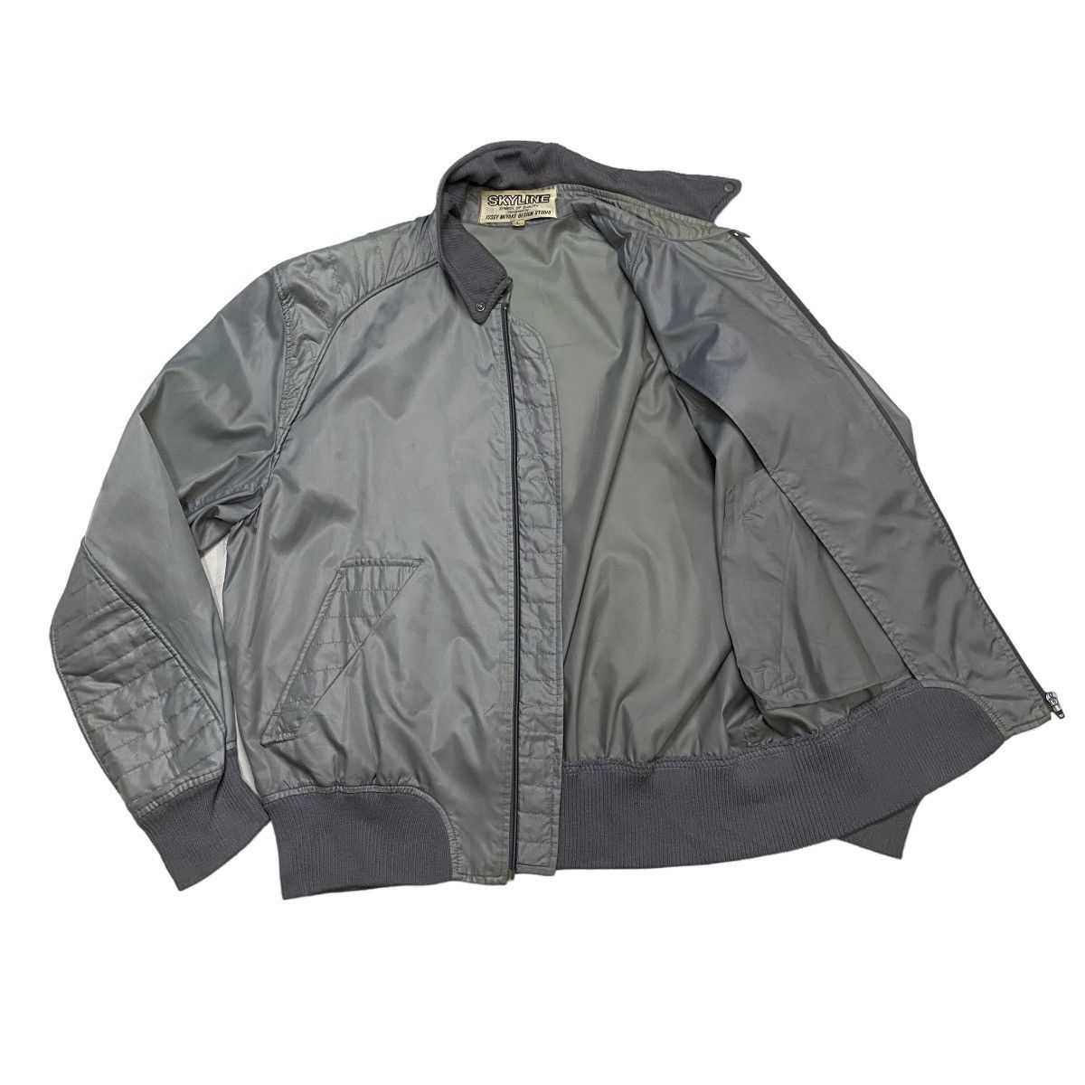 Issey Miyake 💥RARE💥Vintage Issey Miyake Skyline Racing Bomber Jacket Size US L / EU 52-54 / 3 - 4 Thumbnail