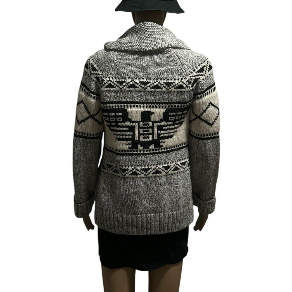 Designer Bluenotes Women's Grey Zip-Up Cardigan Sweater Size M/M Size M / US 6-8 / IT 42-44 - 5 Thumbnail