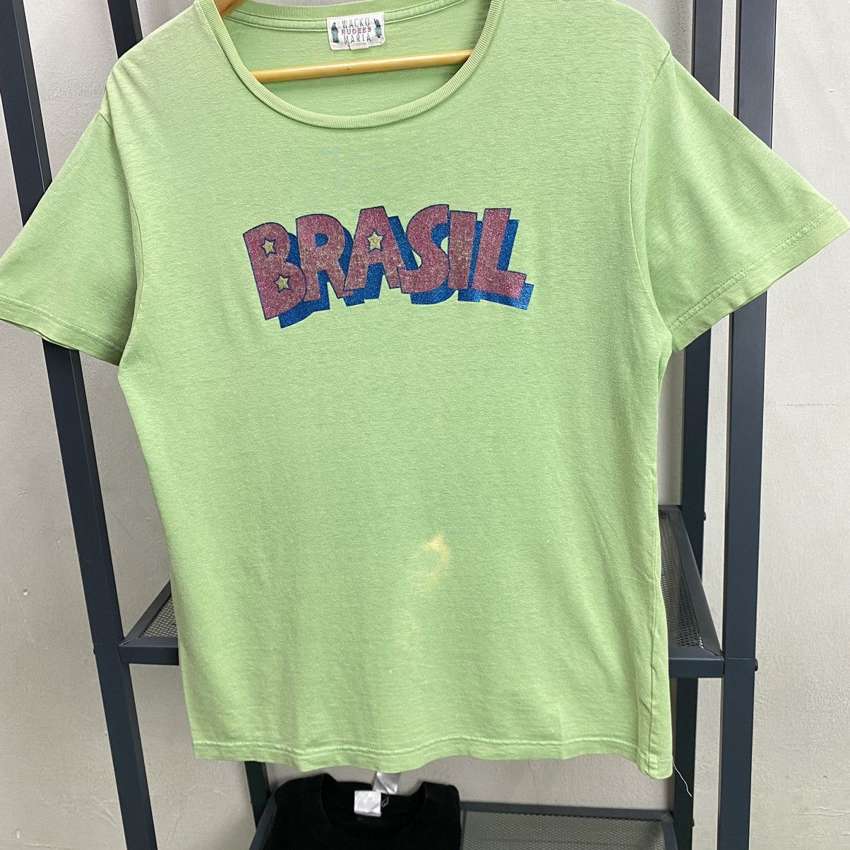 Wacko Maria iron on BRASIL tee Size US M / EU 48-50 / 2 - 4 Thumbnail