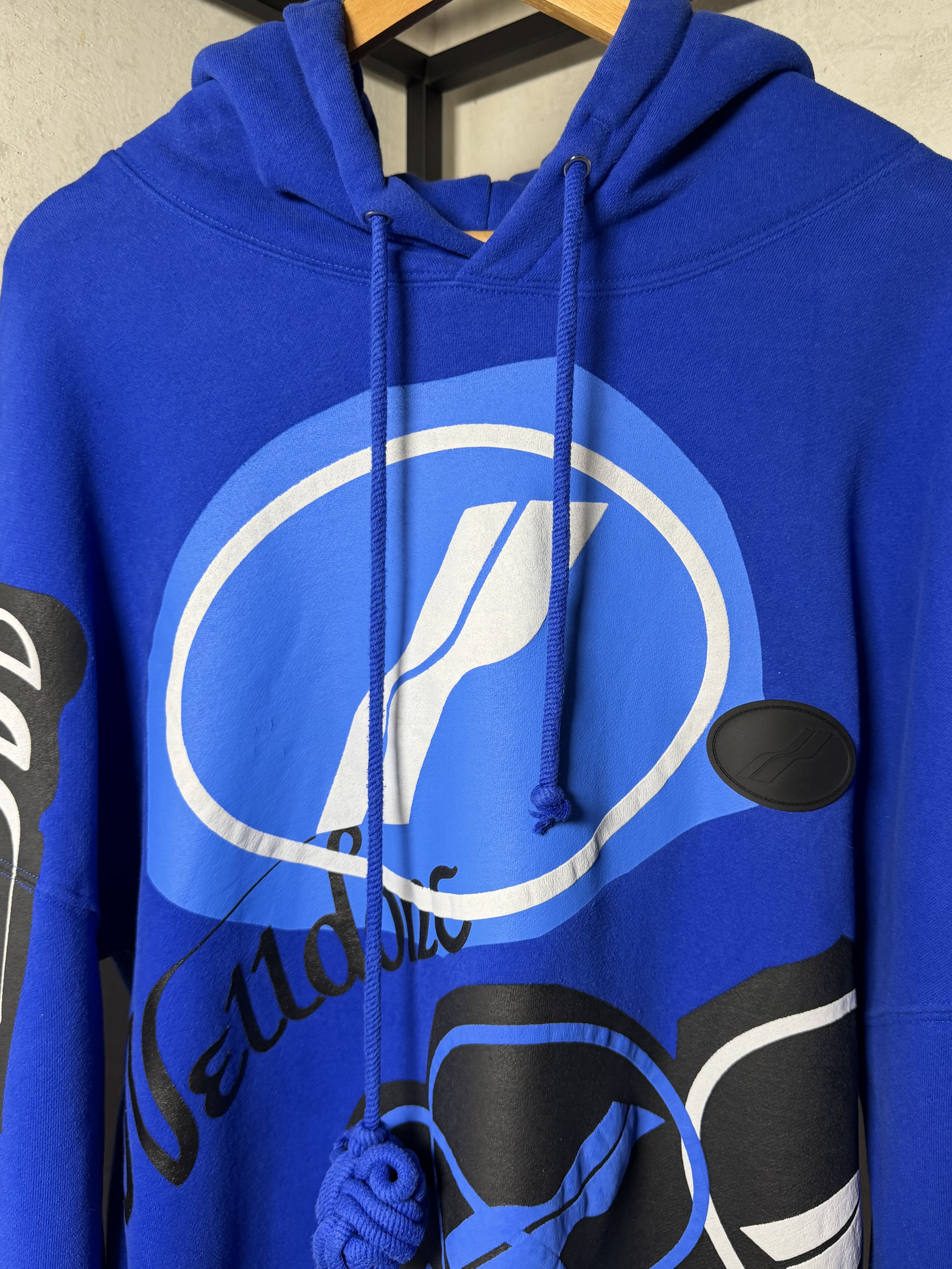 WE11DONE we11done Stacked Logo Hoodie Size US M / EU 48-50 / 2 - 7 Thumbnail