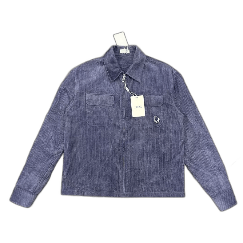 Dior DIOR Logo Corduroy Jacket Outerwear for Men Size US M / EU 48-50 / 2 - 1 Thumbnail