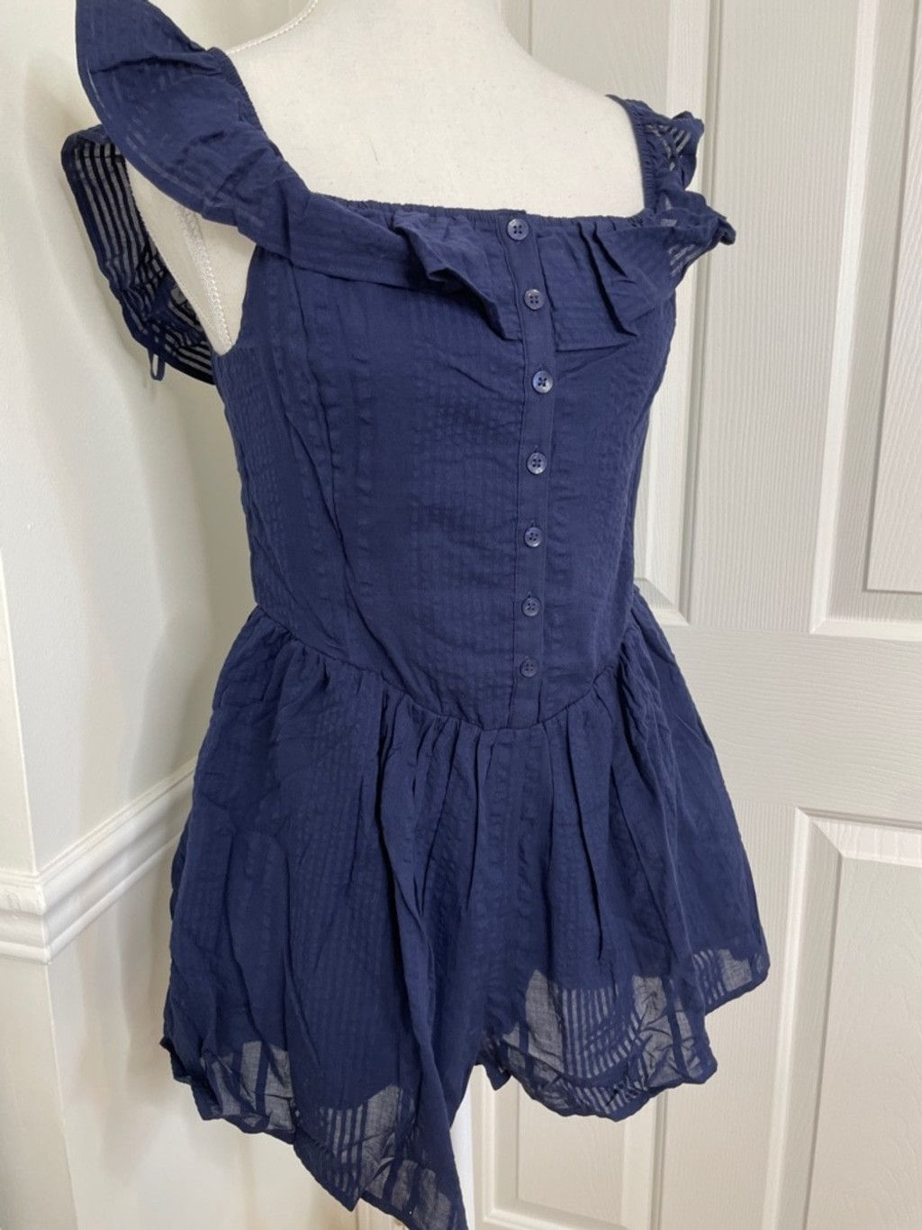 American Eagle Outfitters NWT Aerie Off The Shoulder Romper M Size 27" / US 4 / IT 40 - 5 Thumbnail