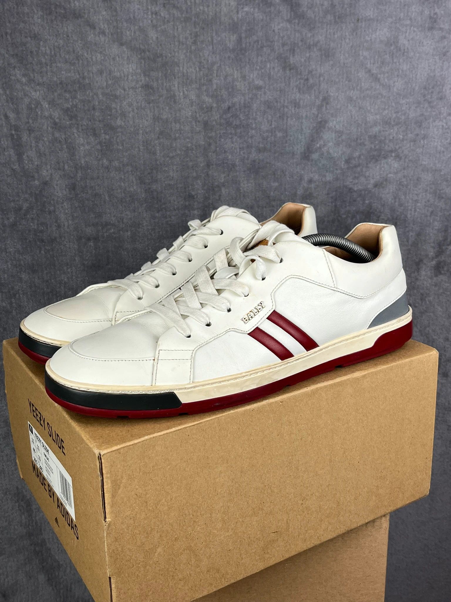 Bally Bally white leather sneakers Size US 9 / EU 42 - 1 Thumbnail