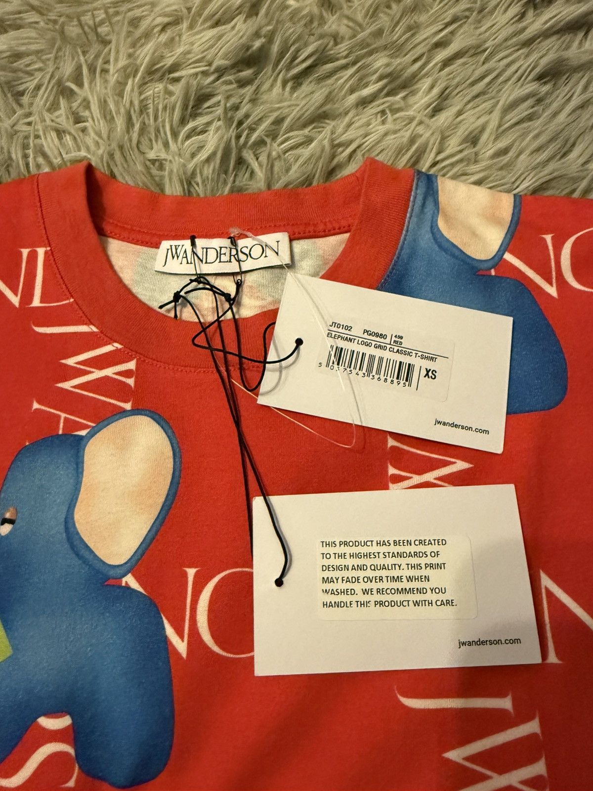 JW Anderson elephant printed tee Size US XS / EU 42 / 0 - 2 Thumbnail